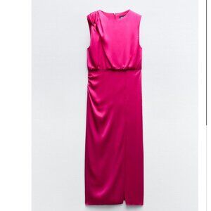 Zara Pink Sleeveless Dress